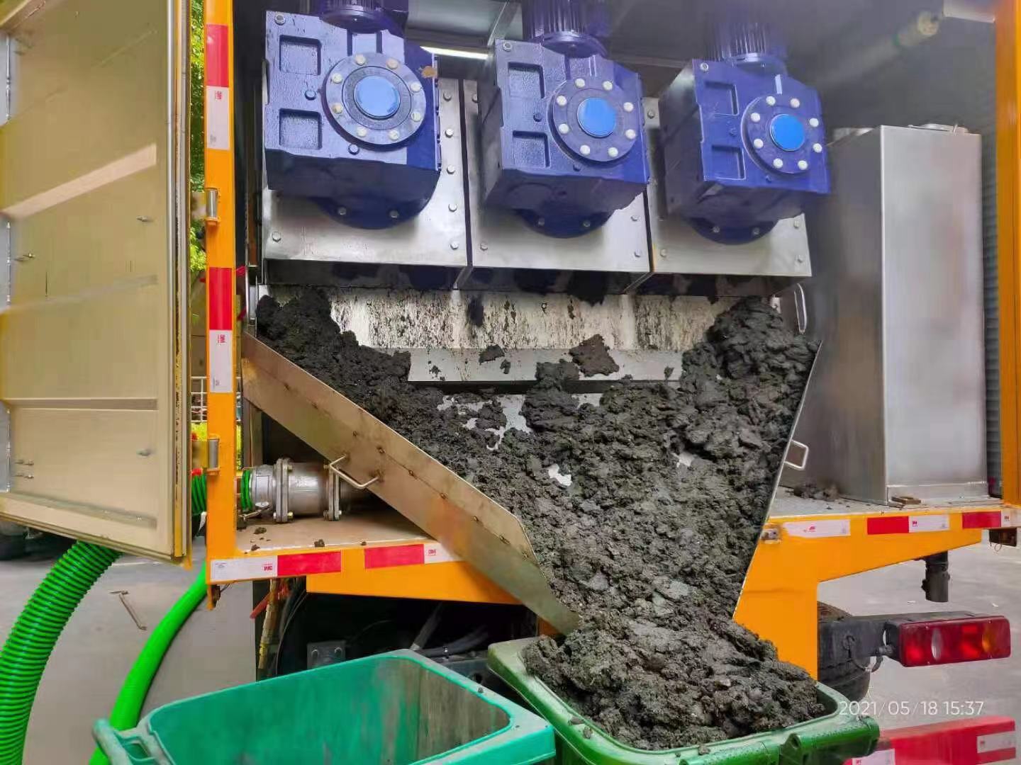 灵石化粪池清掏城市维护站-泥浆净化干湿分离处理